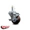 Service Caster 3'' High Temp Glass Filled Nylon 7/16'' Grip Ring Stem Caster with Brake SCC-GR20S314-GFNSHT-TLB-716138 - alternate 4